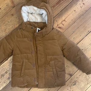 Brand new H&M bear hood jacket